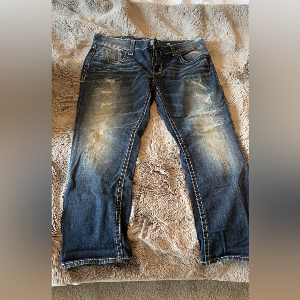 NWT Buckle Black size 31 capri jeans